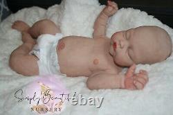 Custom MARSHMALLOW Platinum Silicone Full Body Baby Scout Boy OR Girl Available
