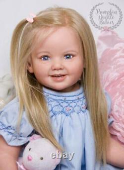 Custom Order Cammi by Ping Lau Reborn Doll Baby Girl or Boy Toddler Human Hair