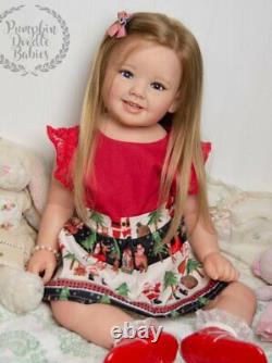 Custom Order Cammi by Ping Lau Reborn Doll Baby Girl or Boy Toddler Human Hair