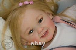 Custom Order Cammi by Ping Lau Reborn Doll Baby Girl or Boy Toddler Human Hair