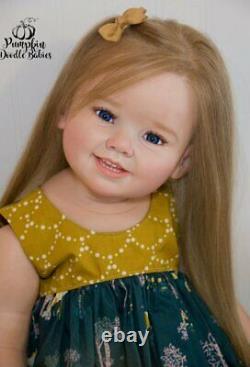 Custom Order Cammi by Ping Lau Reborn Doll Baby Girl or Boy Toddler Human Hair