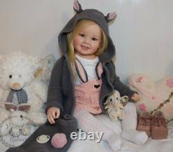 Custom Order Cammi by Ping Lau Reborn Doll Baby Girl or Boy Toddler Human Hair