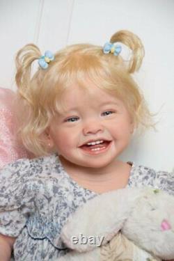 Custom Order Mila by Ping Lau Reborn Doll Baby girl or boy Human or Mohair