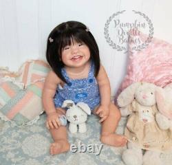 Custom Order Mila by Ping Lau Reborn Doll Baby girl or boy Human or Mohair