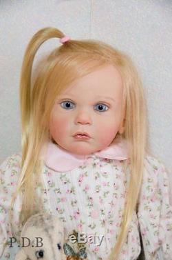 Custom Order Reborn Doll Baby Girl Small Toddler Mattia by Gudrun Legler LE