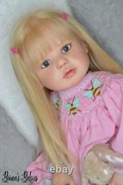 Custom Order Reborn Toddler Doll Baby Girl or Boy Lilly by Regina Swialkowski