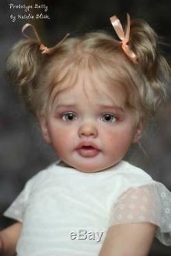 Custom Reborn Baby Doll. Betty by Natali Blick. 27 Standing Toddler Lana Totten