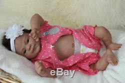 Custom Reborn Baby Elisa Marx sculpt with belly plate Realistic 3d skin