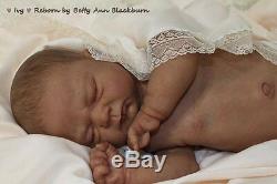 Custom Reborn Baby Elisa Marx sculpt with belly plate Realistic 3d skin