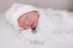 Custom Reborn Baby Realborn Doll Sleeping Ana kit 19 Long Beautiful