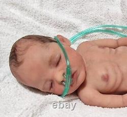 Custom Silicone Full 28 Week Gestation Little Miracle Reborn Baby/doll