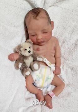 Custom Silicone Full 28 Week Gestation Little Miracle Reborn Baby/doll