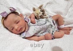 Custom Silicone Full 28 Week Gestation Little Miracle Reborn Baby/doll