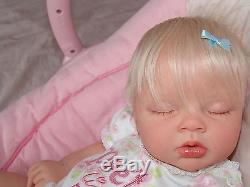 Custom made reborn newborn fake baby lifelike doll reva Ariella Noah boy girl