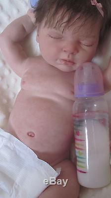 Custom made reborn newborn fake baby lifelike doll reva serah xmas Noah silicone