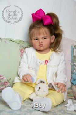 Custom order Grumpy Grace by Ping Lau Reborn Doll Baby Girl or Boy