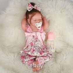 Cute 17 Reborn Baby Dolls Newborn Babies Doll Soft Vinyl Silicone Newborn Doll
