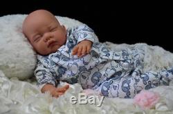 Cute Reborn Sofia Sculpt Samuel Bald Baby Boy Doll Nubornz Nursery