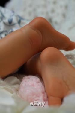 Cute Reborn Sofia Sculpt Samuel Bald Baby Boy Doll Nubornz Nursery