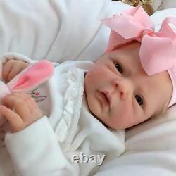 Cute Silicone Simulation Reborn Baby Dolls Toys Lifelike Girls Birthday Gifts