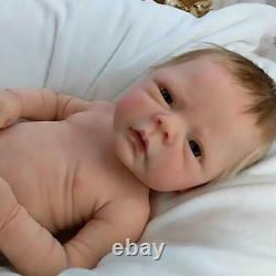 Cute Silicone Simulation Reborn Baby Dolls Toys Lifelike Girls Birthday Gifts