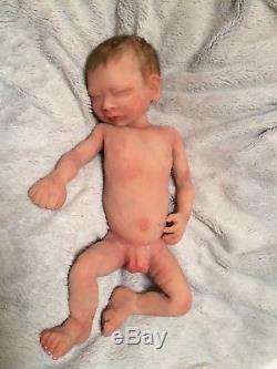 Cute baby Jacob, Soft Solid silicone full body baby boy reborn doll