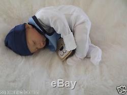 DOMINIC BOS Real Reborn Doll Fake Newborn Baby Child Girl Birthday Xmas Gift CE