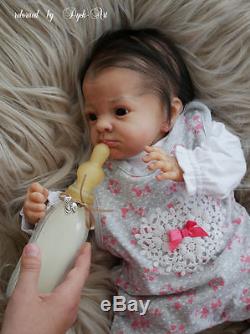 Dyck-Art Reborn Baby Doll Rosa sculpted by Karola Wegerich