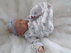 ELY REBORN GIRL DOLL Real Lifelike Mottled Newborn Fake Baby Child Birthday Xmas