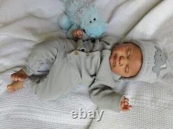 ETHNIC Reborn Baby BOY Doll AZALEA by LAURA LEE EAGLES- SOLD OUT LTD