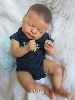 ETHNIC Reborn Baby BOY Doll AZALEA by LAURA LEE EAGLES- SOLD OUT LTD