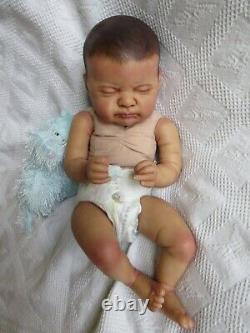 ETHNIC Reborn Baby BOY Doll AZALEA by LAURA LEE EAGLES- SOLD OUT LTD