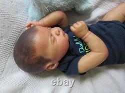 ETHNIC Reborn Baby BOY Doll AZALEA by LAURA LEE EAGLES- SOLD OUT LTD