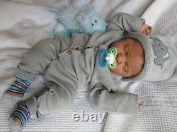 ETHNIC Reborn Baby BOY Doll AZALEA by LAURA LEE EAGLES- SOLD OUT LTD