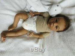 ETHNIC Reborn Doll CHRIS by BRIT KLINGER Baby Boy- VICTORIA GOLDA