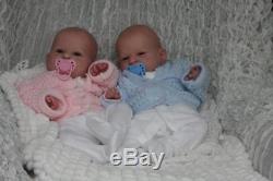 Eden Reborn Nursery Presents Reborn Doll Baby Boy Marc Twin Olga Auer so real