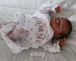 Ethnic AA Reborn Baby Doll, Noa By Gudrun Legler