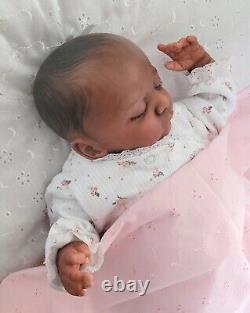 Ethnic AA Reborn Baby Doll, Noa By Gudrun Legler