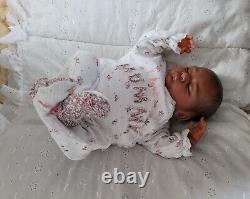 Ethnic AA Reborn Baby Doll, Noa By Gudrun Legler