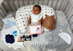 Ethnic Reborn Baby Boy Doll Marley LTD 71/1500- My Last Xmas Shipping Date 16th