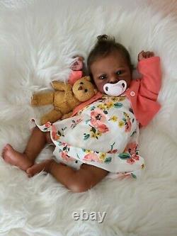 Ethnic Reborn Doll Felicia By Gudrun Legler