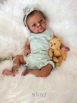 Ethnic Reborn Doll Felicia By Gudrun Legler