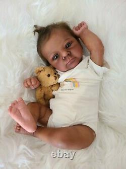 Ethnic Reborn Doll Felicia By Gudrun Legler