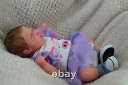 FULL BODY Miniature SILICONE BABY Girl Drink and wet