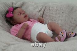 FULL BODY SILICONE BABY Girl Micro preemie DRINK AND WET