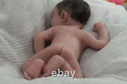 FULL BODY SILICONE BABY Girl Micro preemie DRINK AND WET