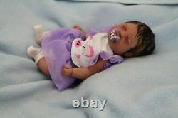 FULL BODY SILICONE BABY girl miniature