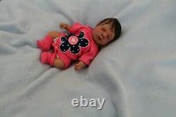 FULL BODY SILICONE BABY girl miniature