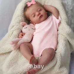 Finished Reborn Baby Doll Alessia Lifelike Hand-Detailed Painted 3D Skin Tone