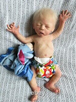 Full Body ECOFLEX SILICONE Baby BOY Doll ALEX by MINI by MANOUK